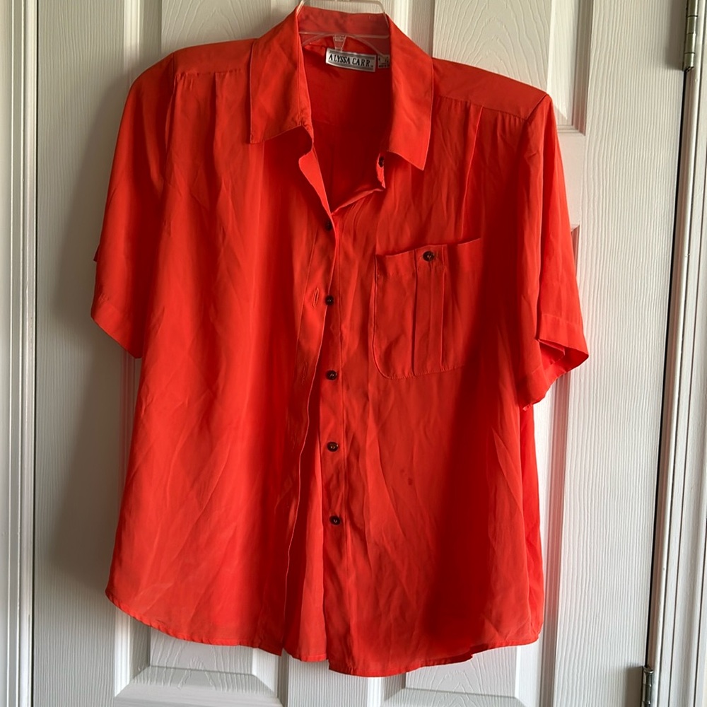 Vintage Alyssa Carr Women’s Blouse